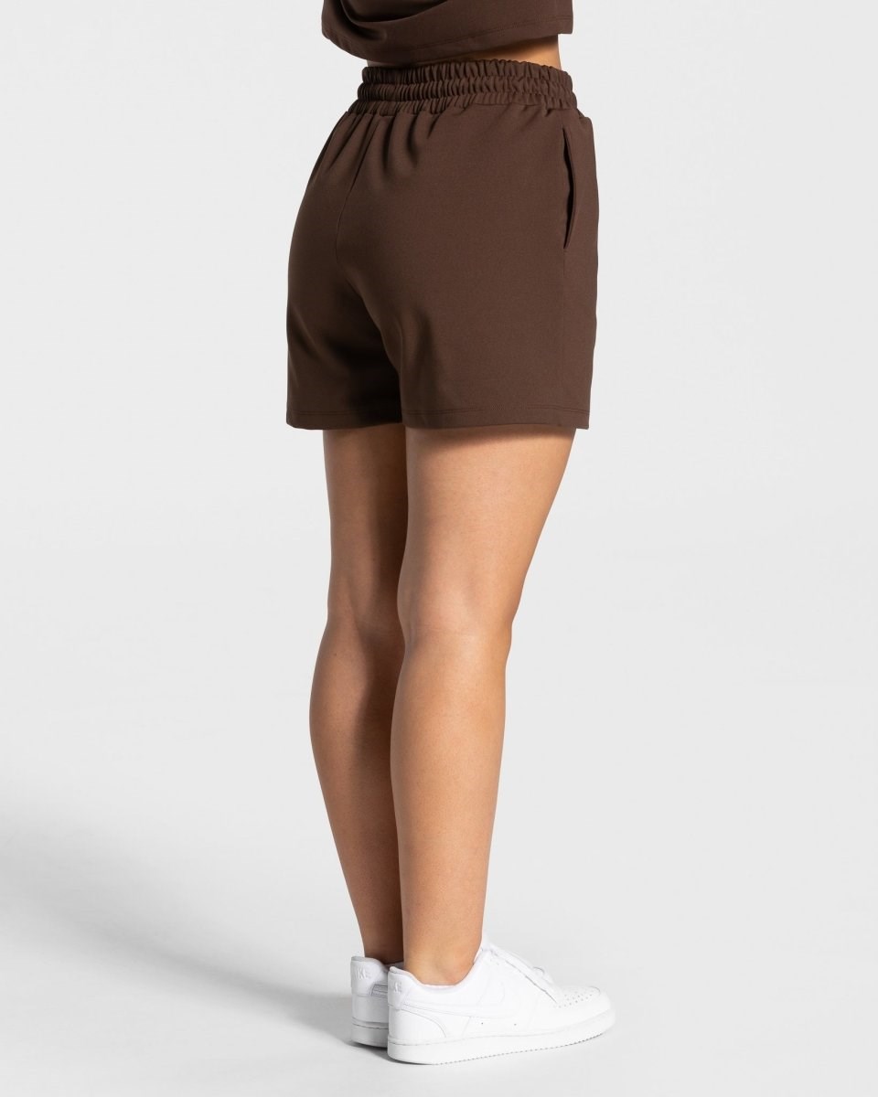 TEVEO Charming Oversized Shorts Braun | ULBQ93146