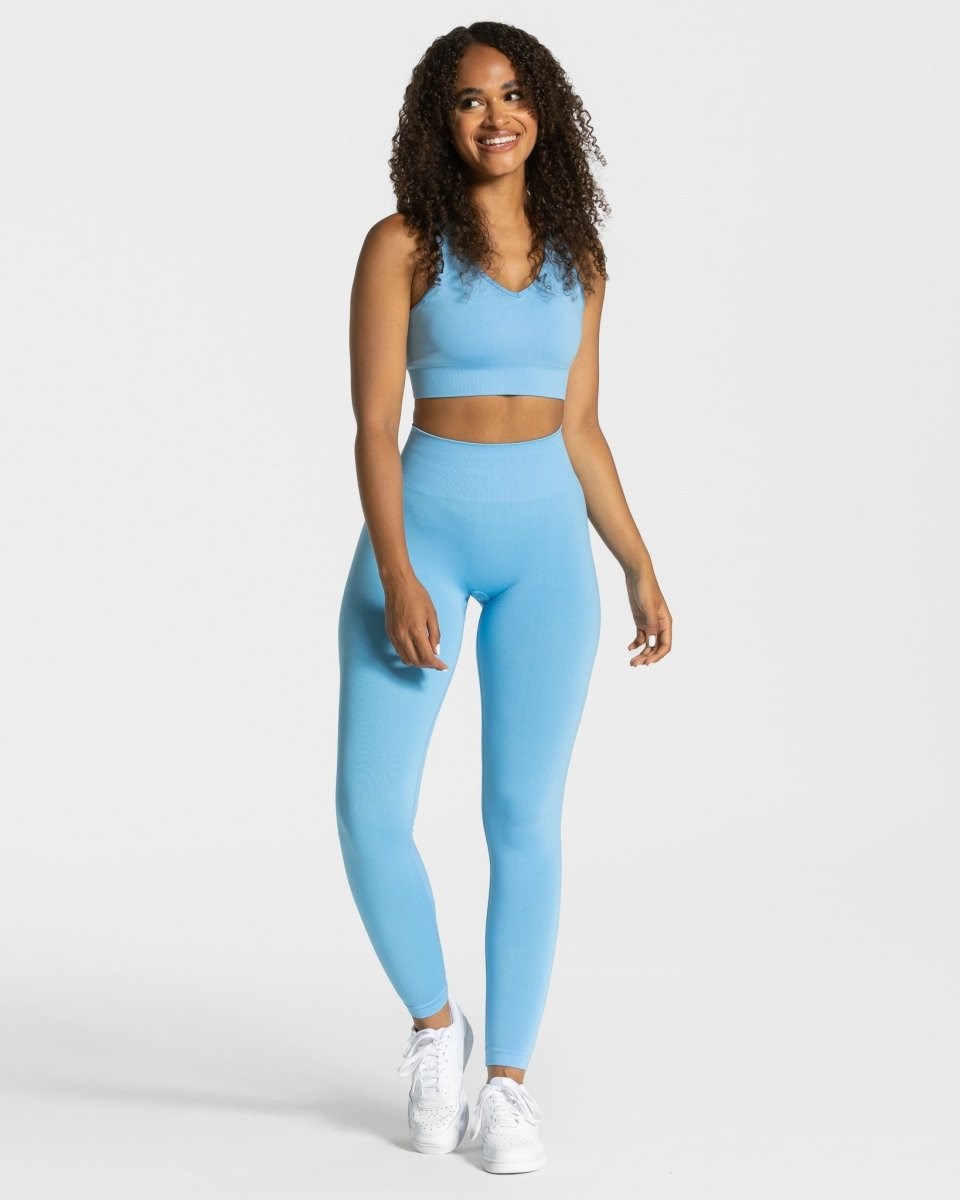 TEVEO Classy Leggings Blau | TPYX65917