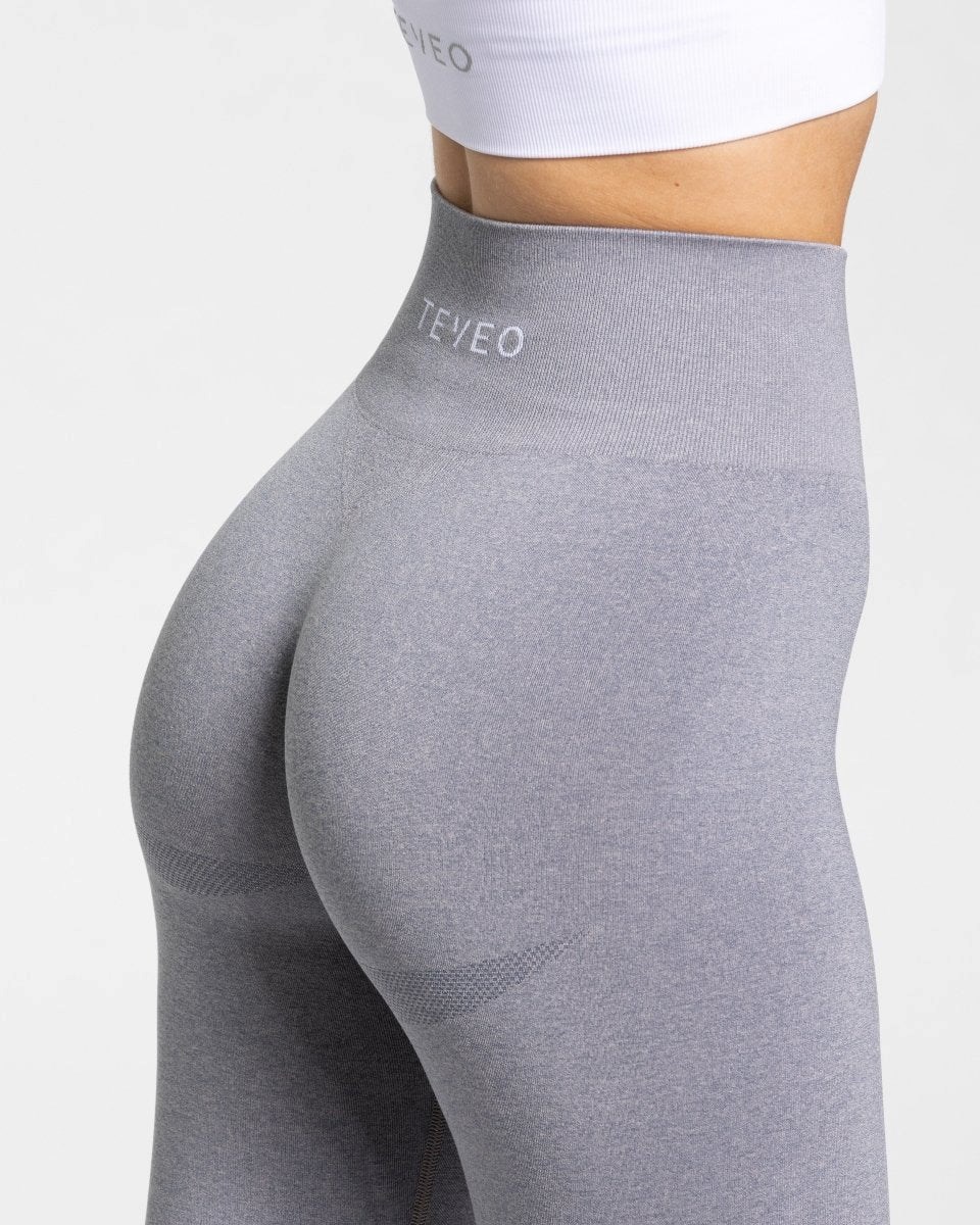 TEVEO Classy Leggings Gray | CDGJ59068