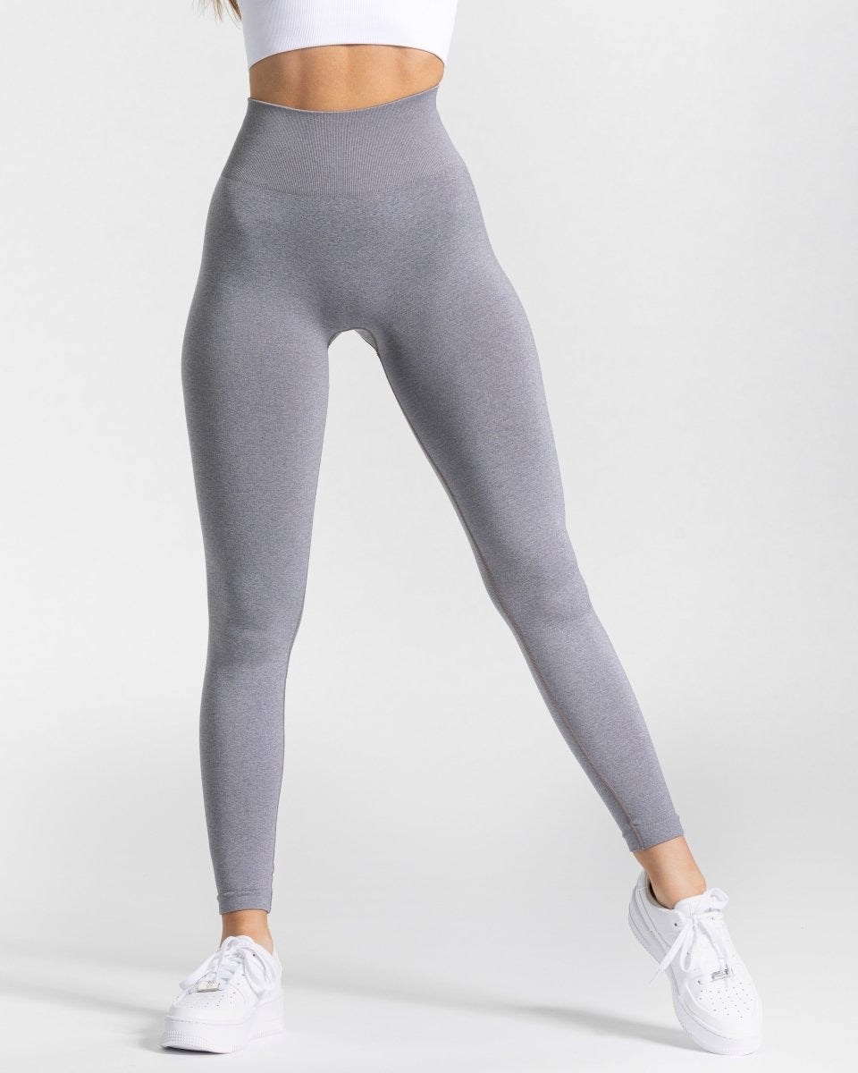 TEVEO Classy Leggings Gray | CDGJ59068