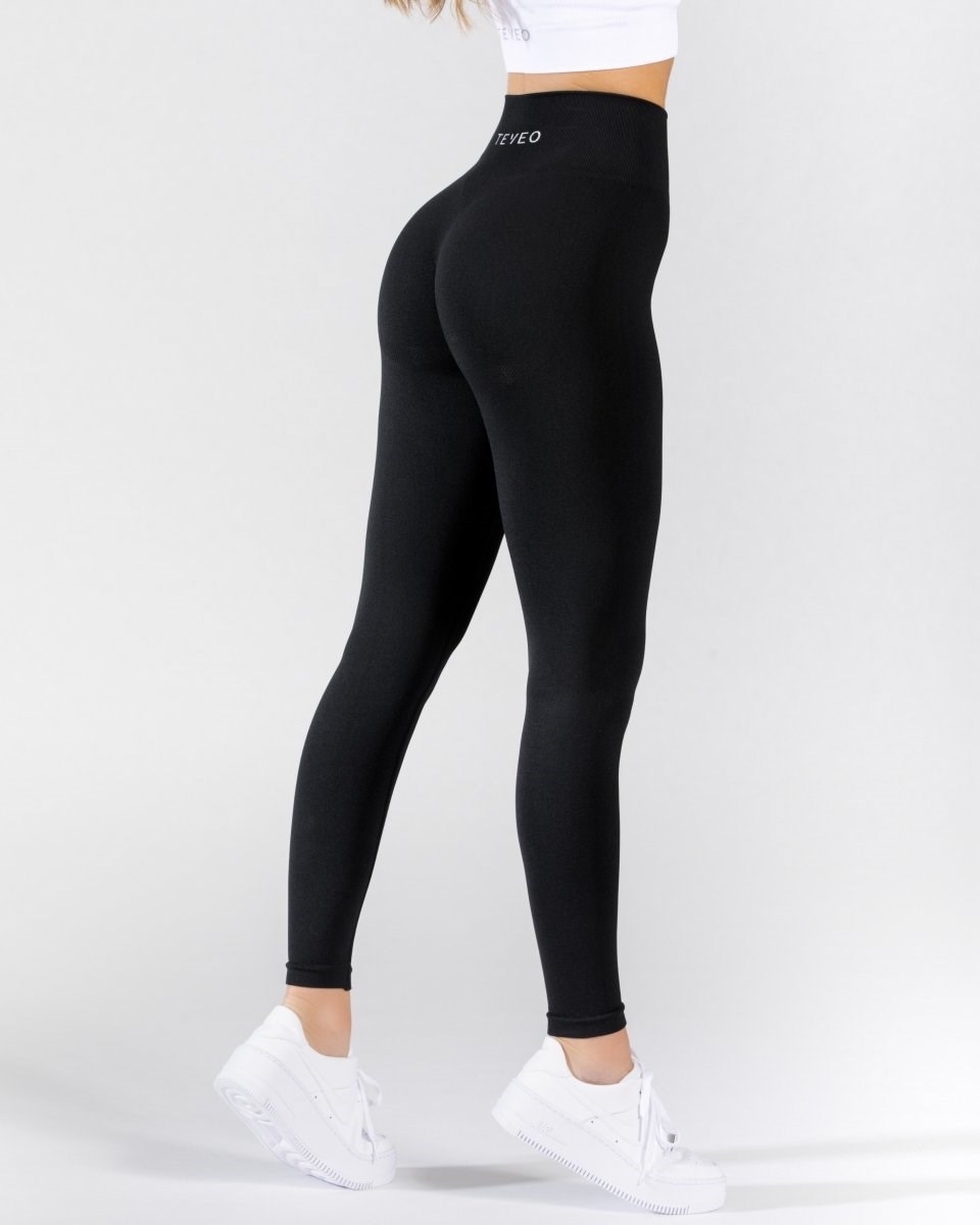 TEVEO Classy Leggings Schwarz | SGYV13958