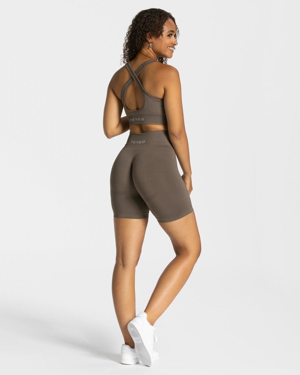 TEVEO Classy Shorts Taupe | GOXT85179