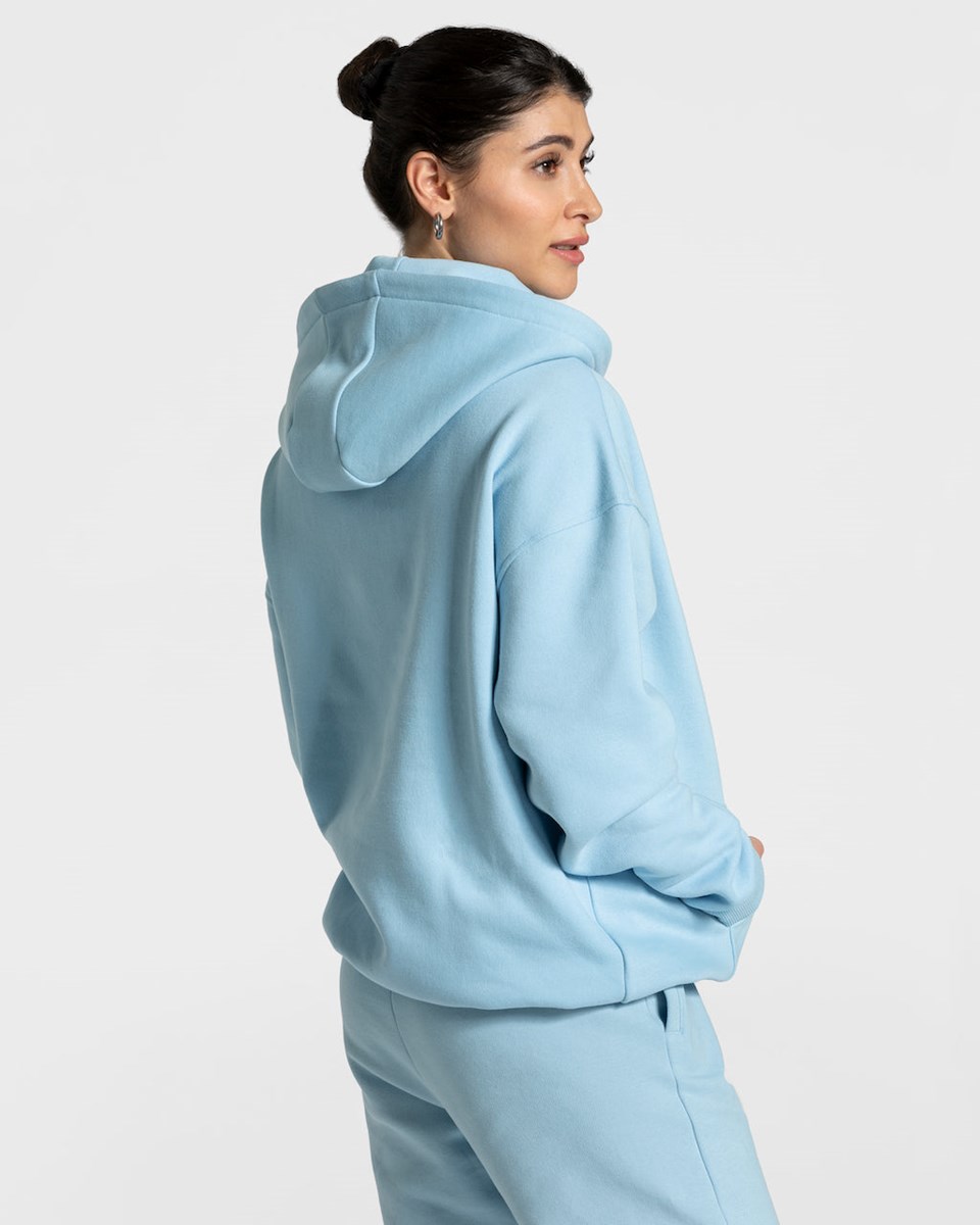 TEVEO College Oversized Hoodie Blau | ULYX84720