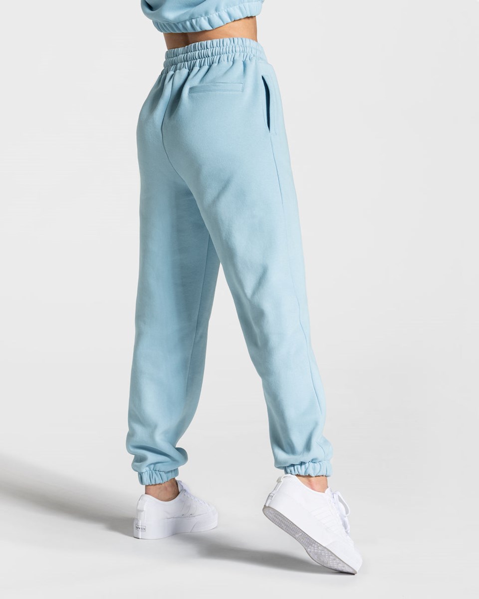 TEVEO College Oversized Jogger Blau | WOHD06183