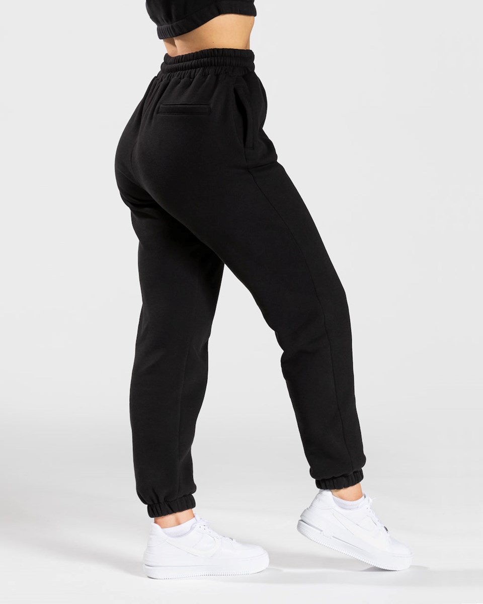 TEVEO College Oversized Jogger Schwarz | GUDR06139