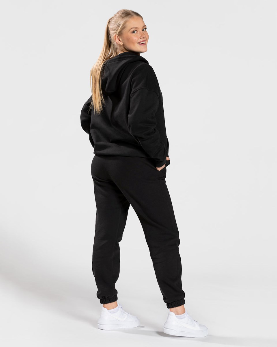 TEVEO College Oversized Jogger Schwarz | GUDR06139