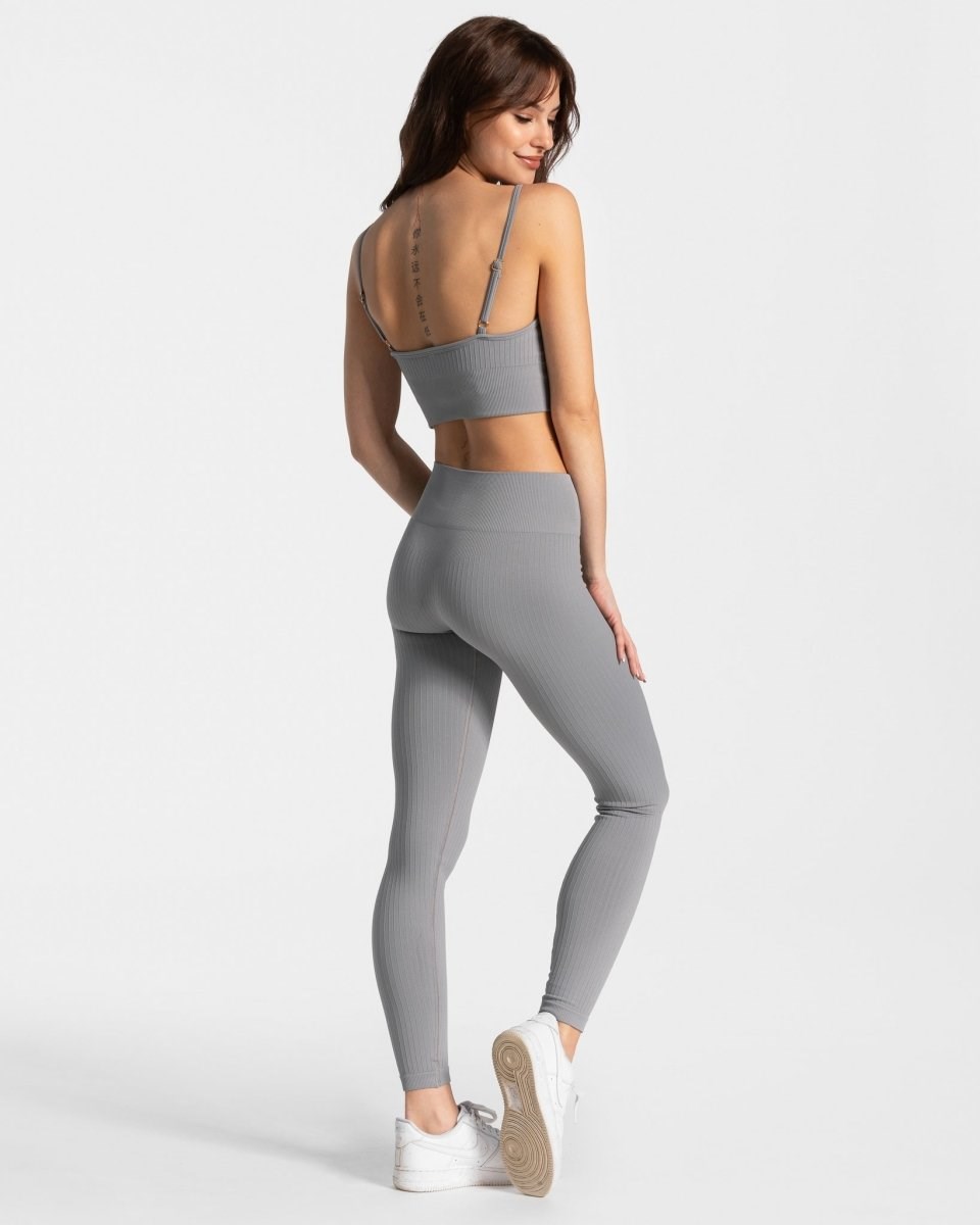 TEVEO Golden Leggings Gray | ENJQ69180