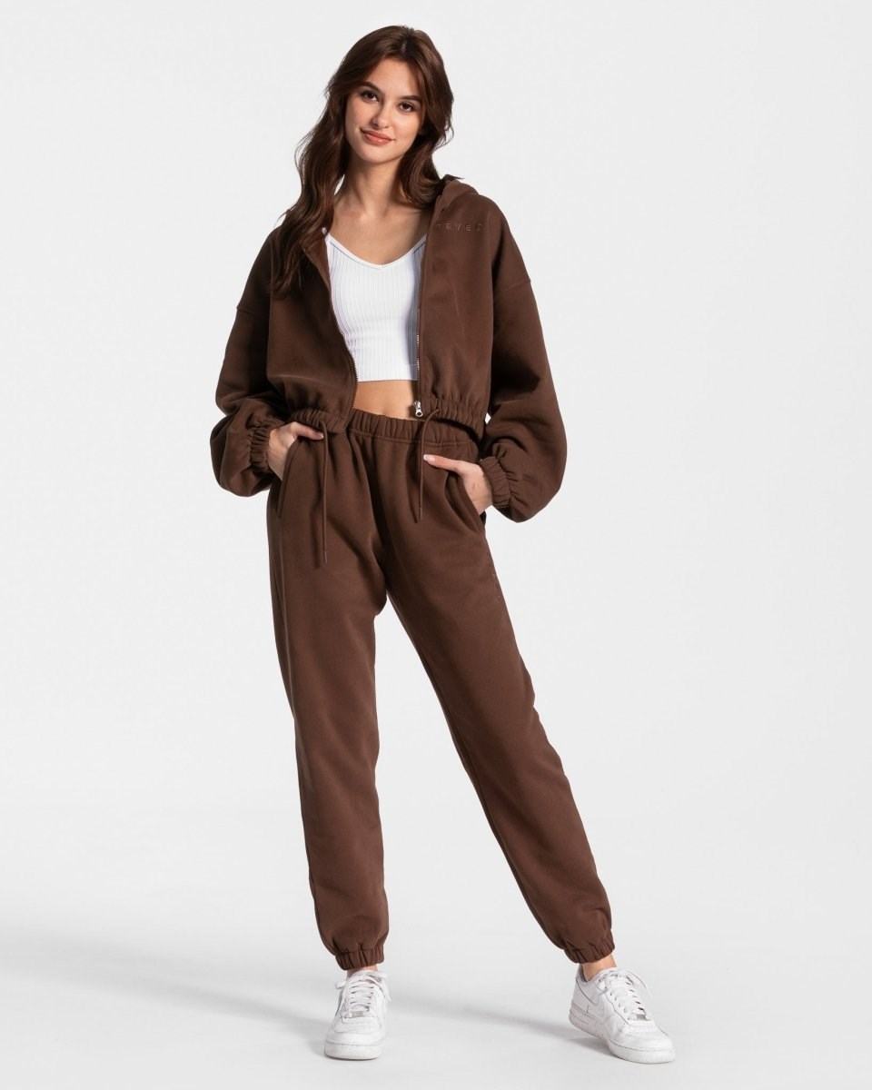 TEVEO Iconic Oversized Jogger Braun | RJIM85370