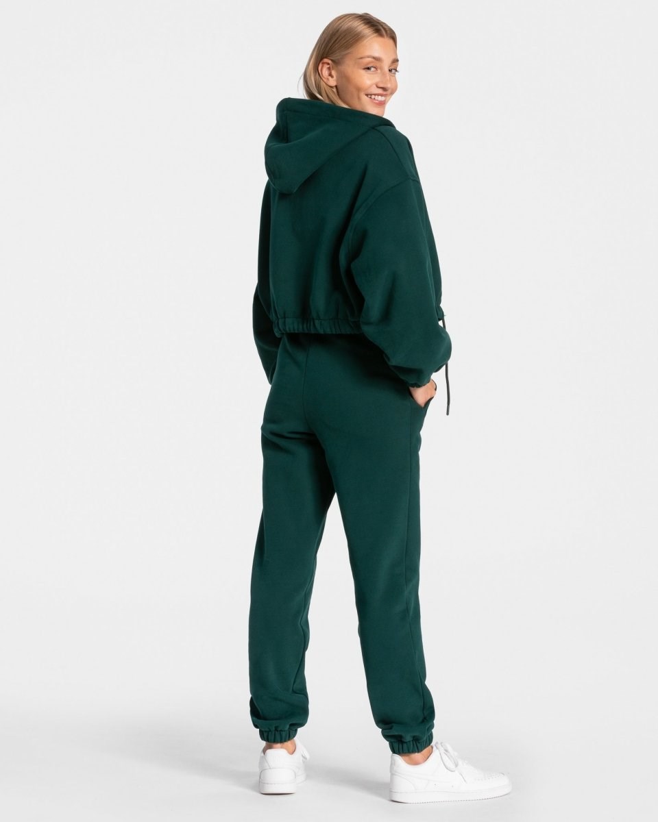 TEVEO Iconic Oversized Jogger Dunkelgrün | SWZK62013