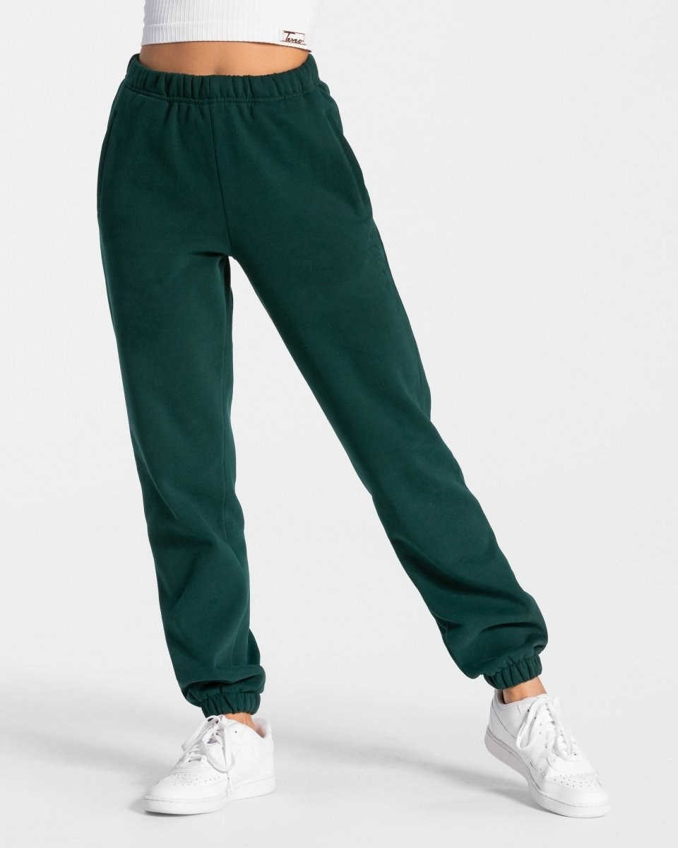 TEVEO Iconic Oversized Jogger Dunkelgrün | SWZK62013