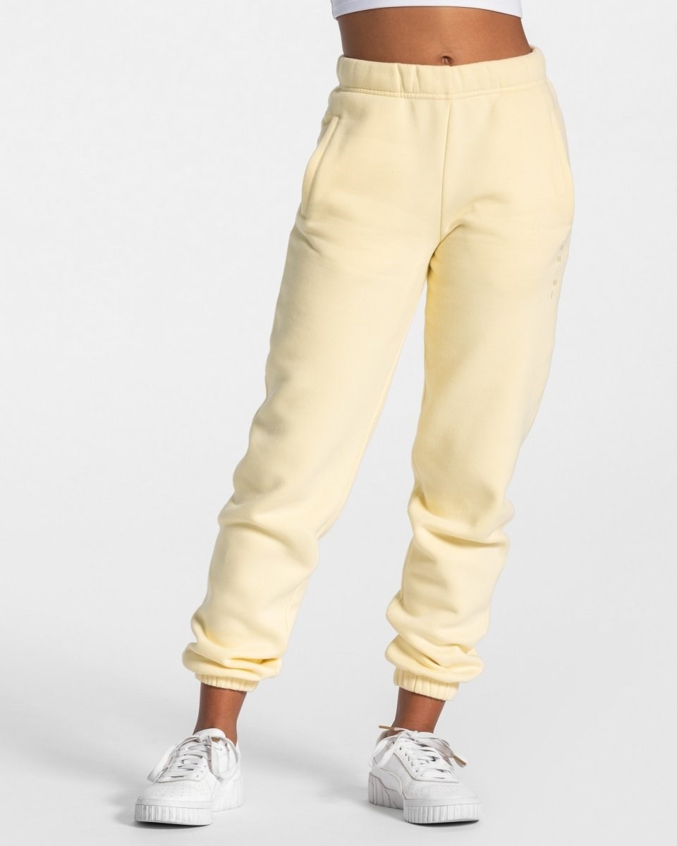 TEVEO Iconic Oversized Jogger Gelb | KWCD68945