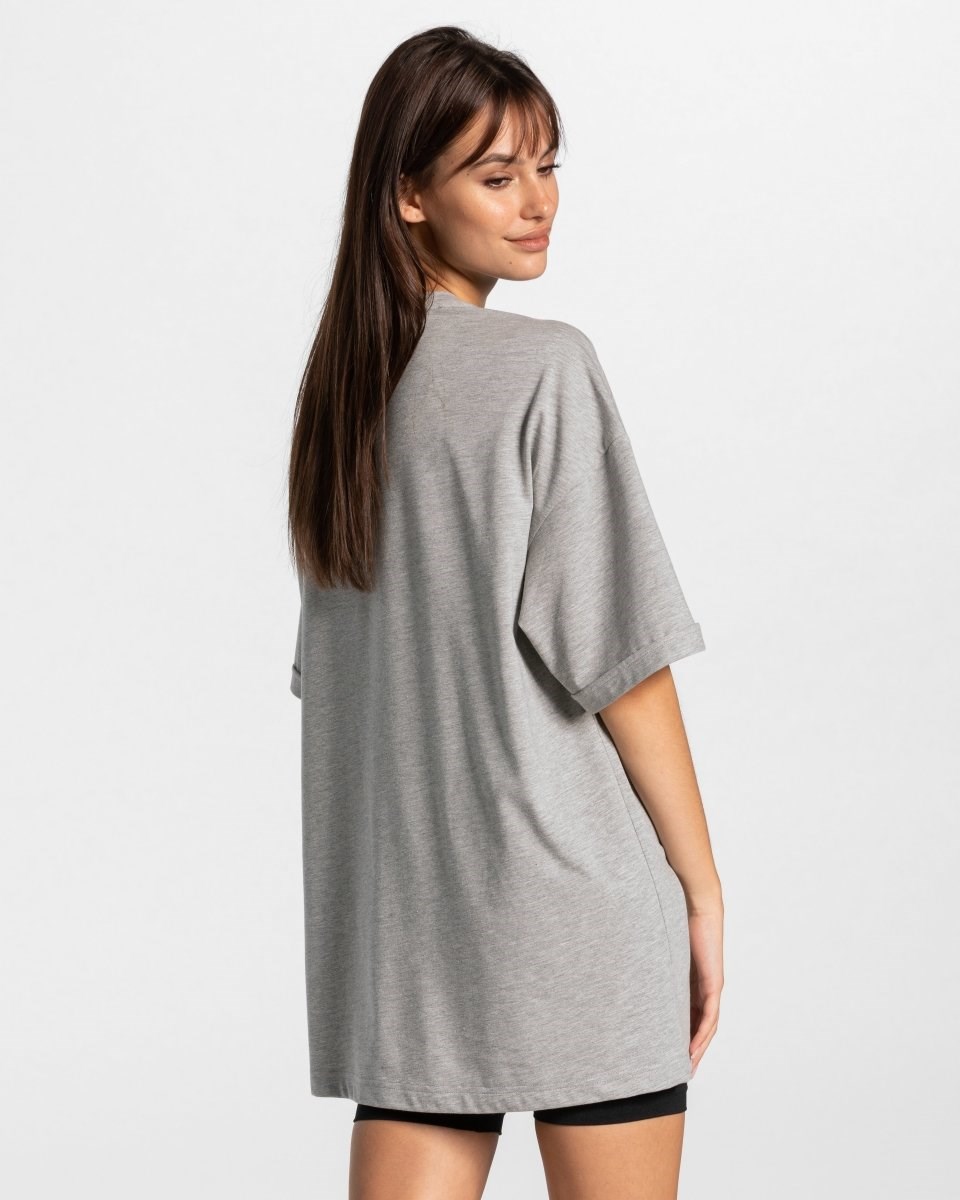 TEVEO Iconic Oversized T-Shirt Gray | SQCK51034