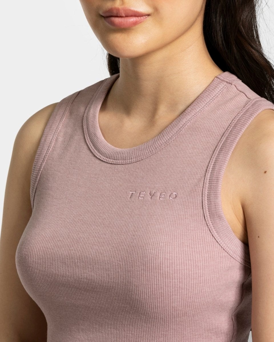 TEVEO Lounge Crop Top Rosa | TXIS34168