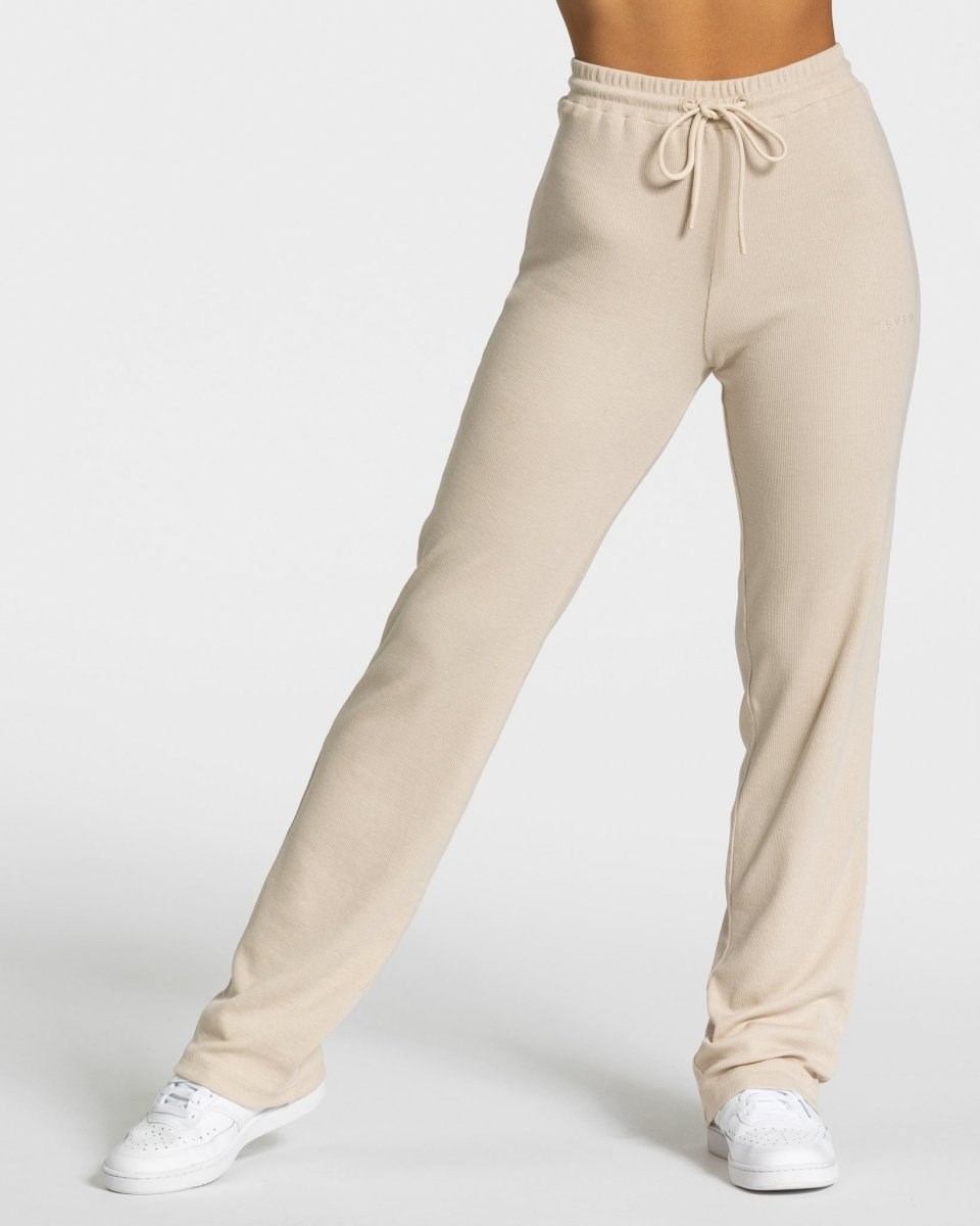 TEVEO Lounge Pants Beige | CKQH36924