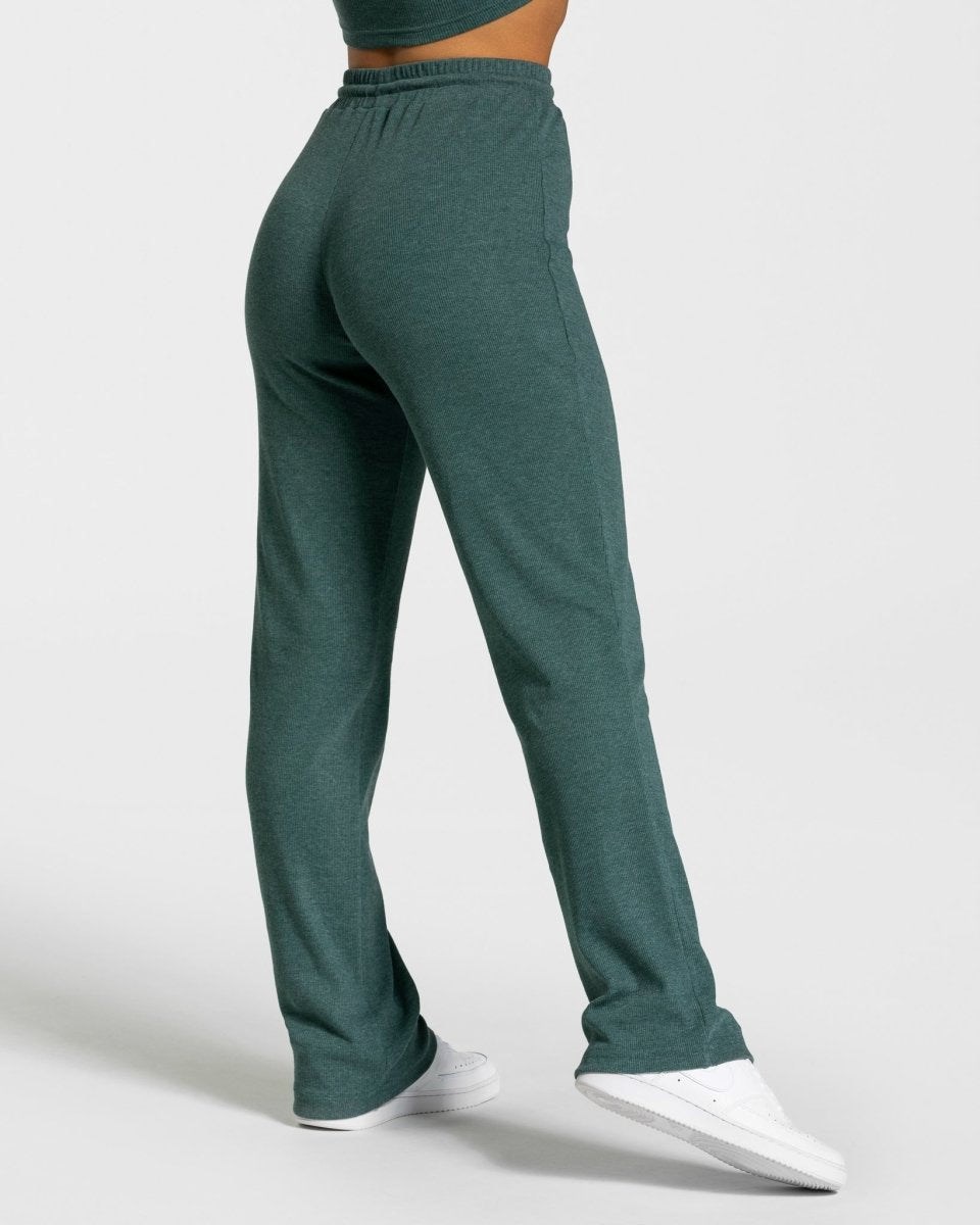 TEVEO Lounge Pants Dunkelgrün | QNWD92450