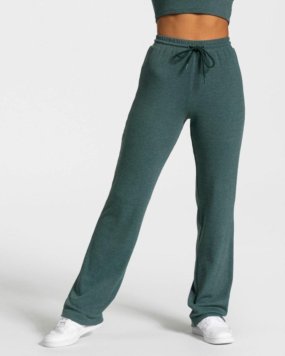 TEVEO Lounge Pants Dunkelgrün | QNWD92450