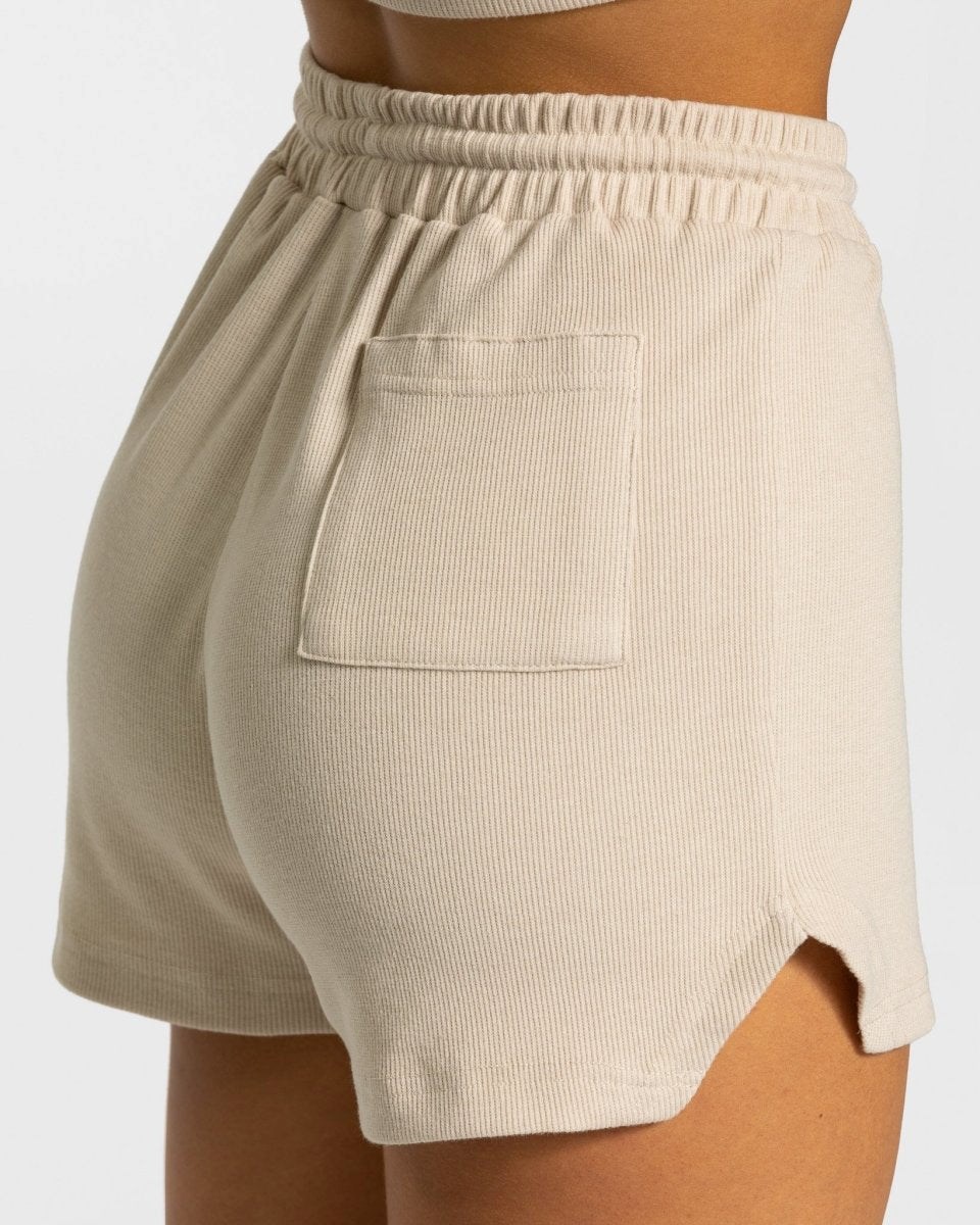 TEVEO Lounge Shorts Beige | WHMJ97264