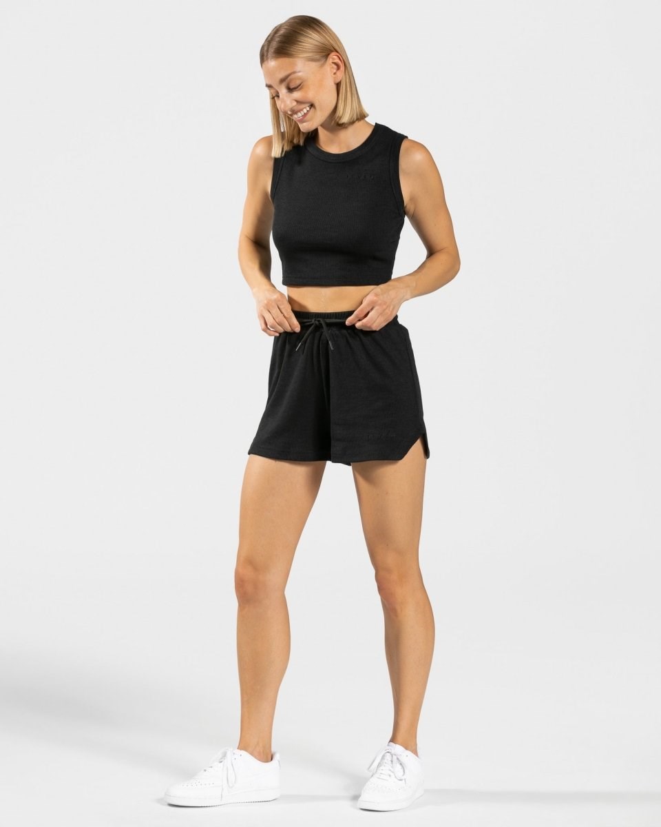 TEVEO Lounge Shorts Schwarz | NEOR87164