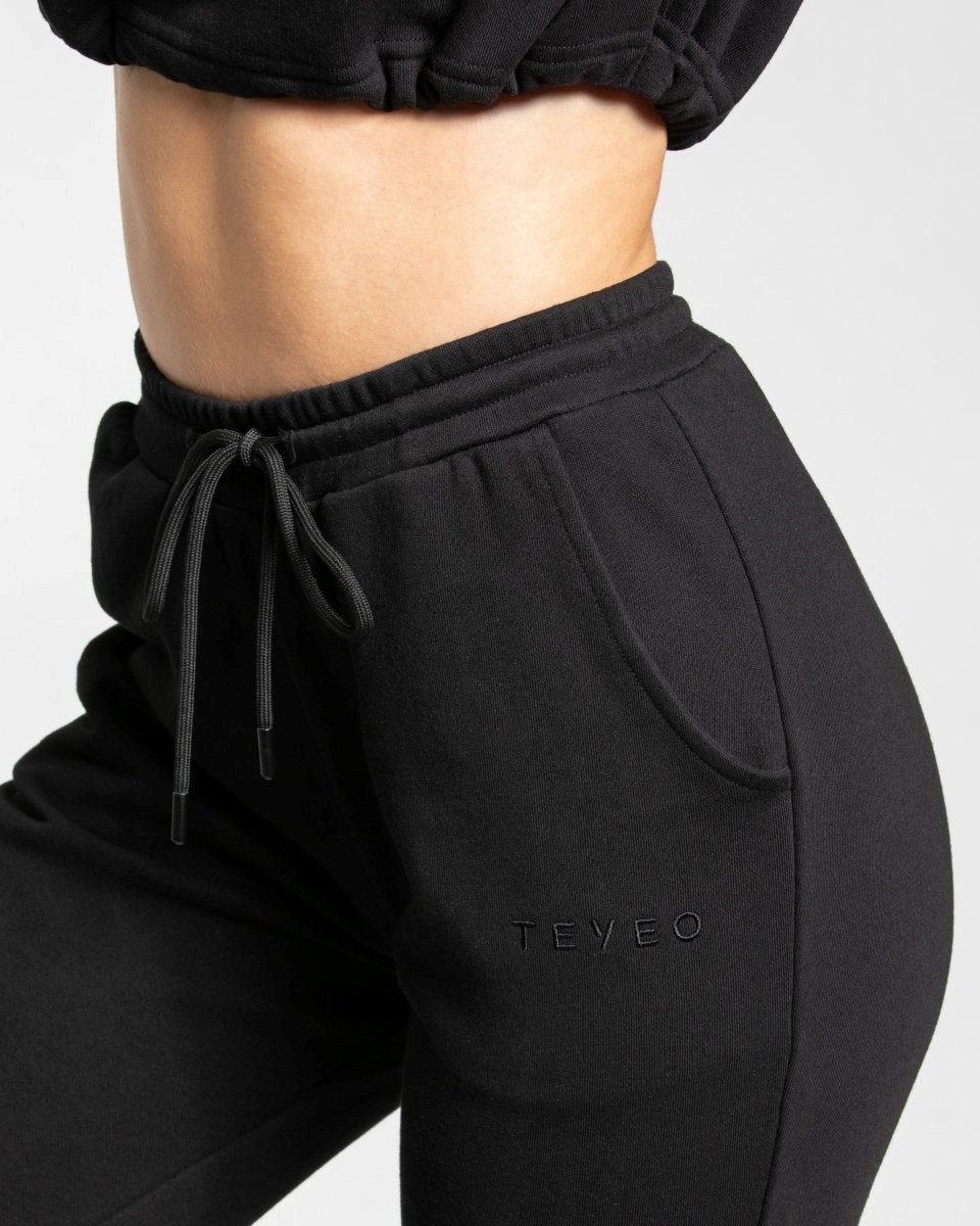 TEVEO Oversized Jogger Schwarz | BWXN40592