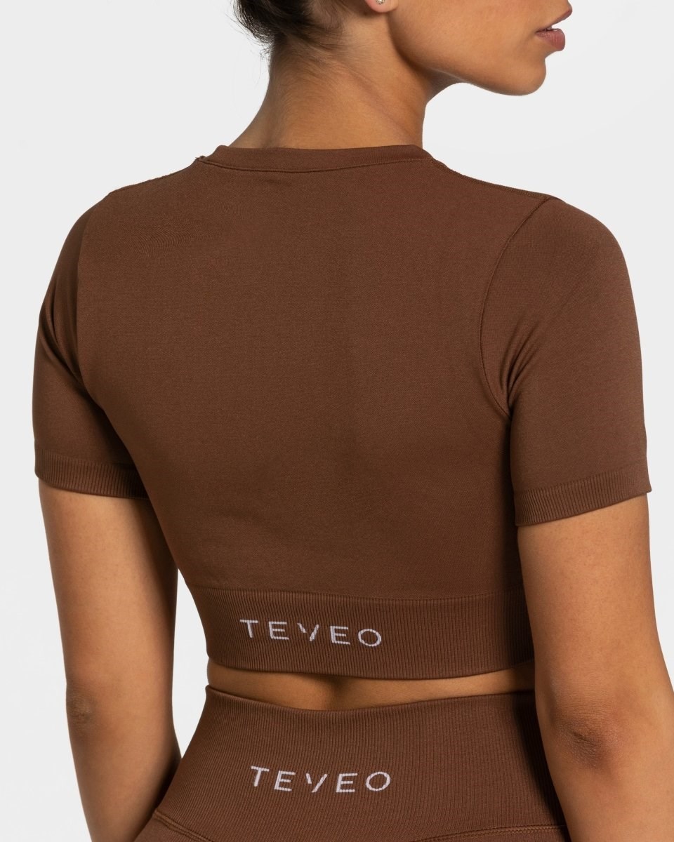 TEVEO Sensation Crop Top Karamell | FHJG89701