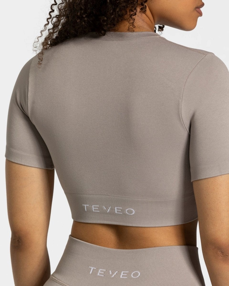 TEVEO Sensation Crop Top Stone | LXOU29730