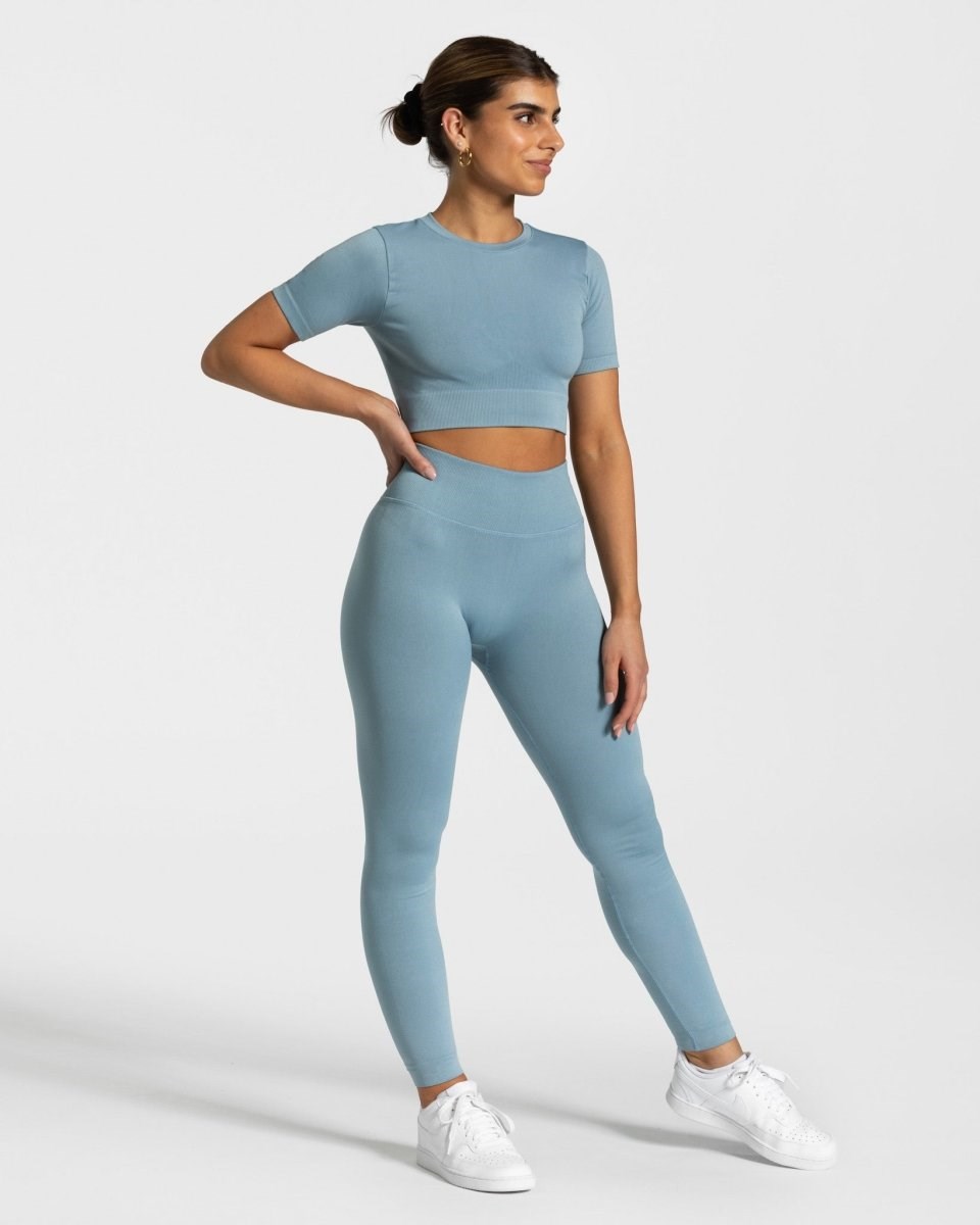 TEVEO Sensation Leggings Blau | IHFU85073