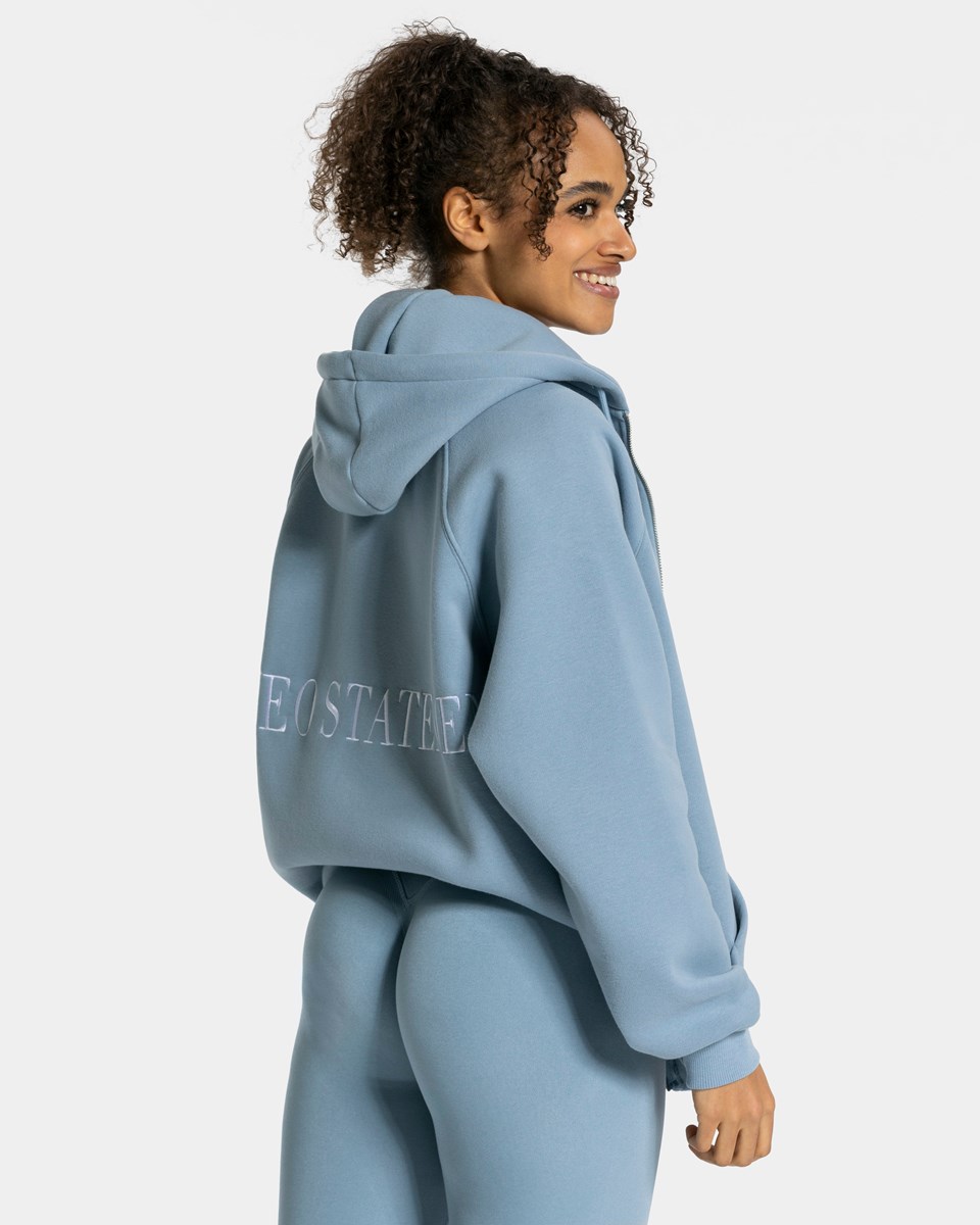 TEVEO Statement Oversized Jackets Blau | VQJS70385