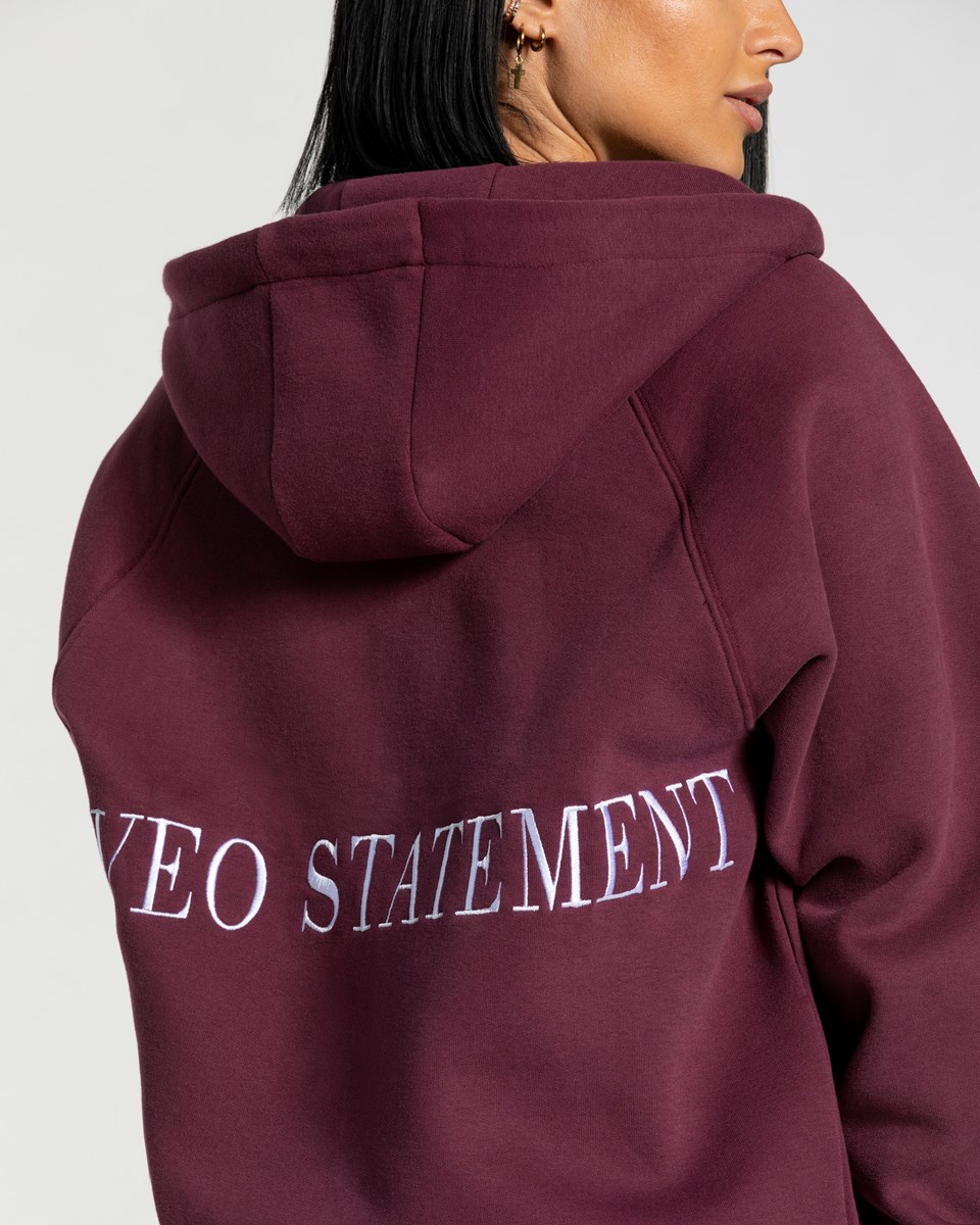 TEVEO Statement Oversized Jackets Pflaume | YJKF30157