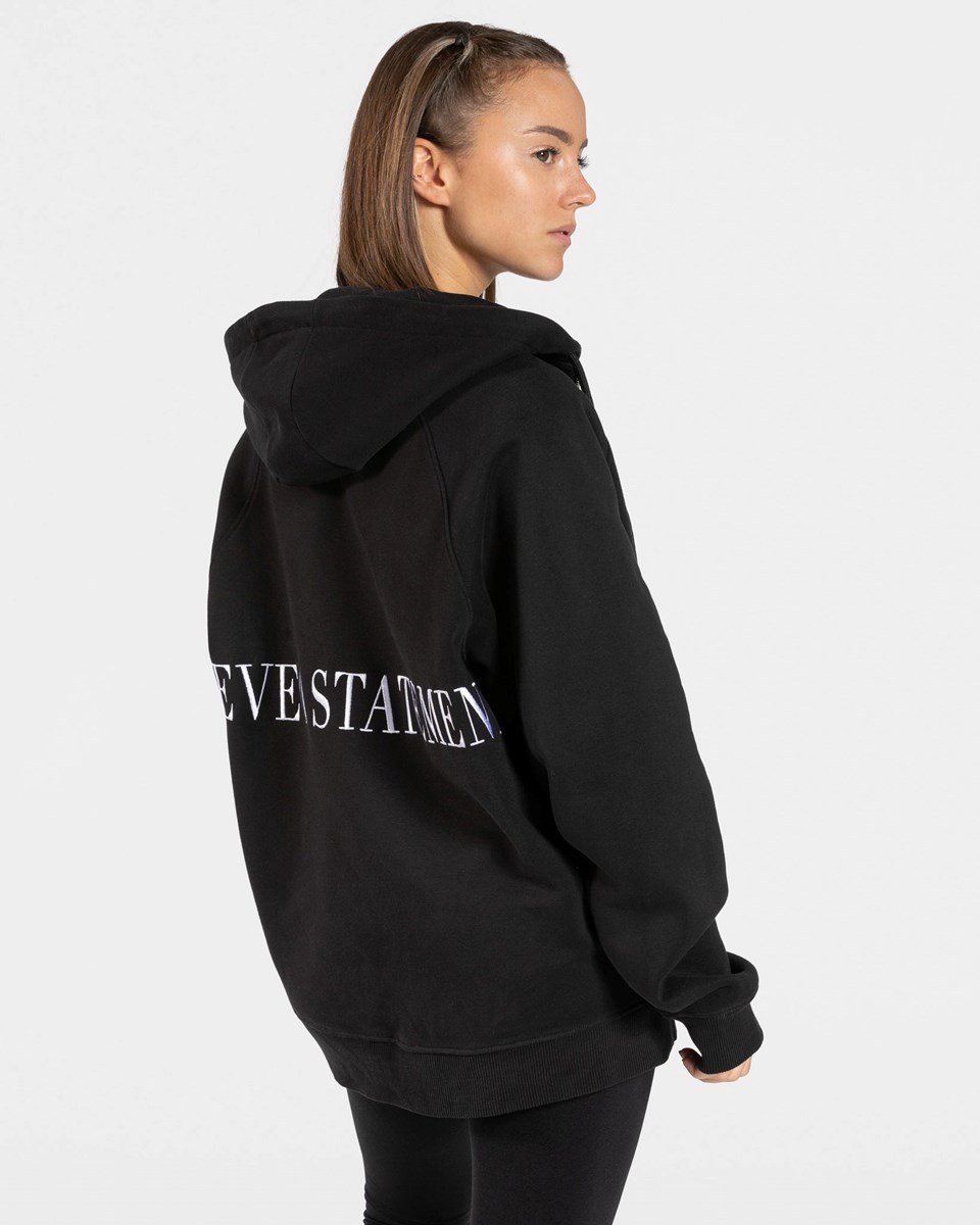 TEVEO Statement Oversized Jackets Schwarz | SJFG42635