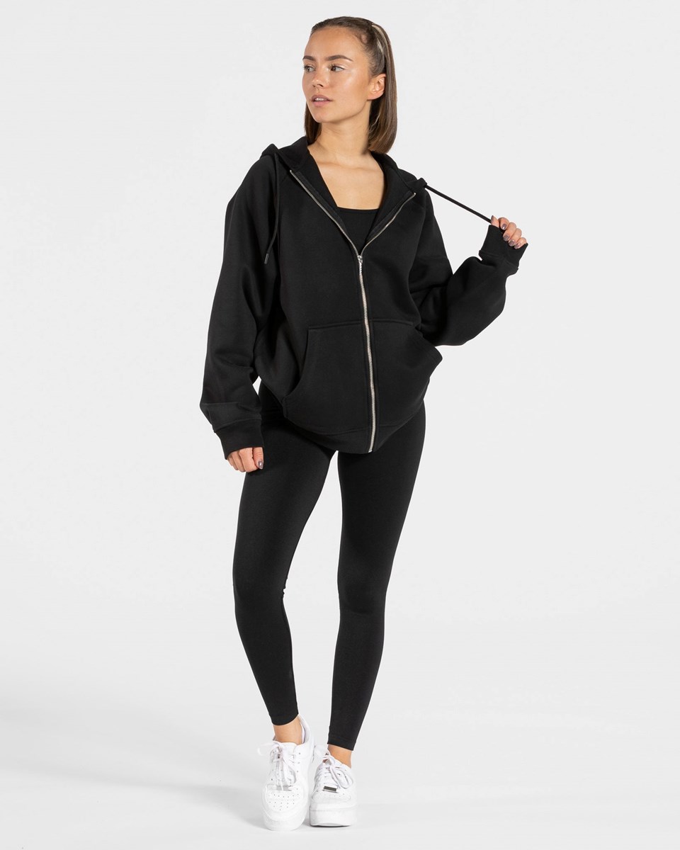 TEVEO Statement Oversized Jackets Schwarz | SJFG42635