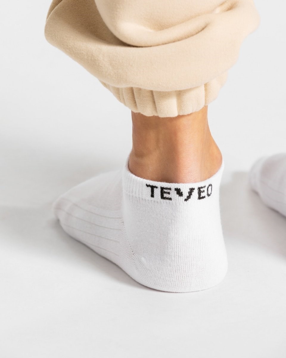 TEVEO TEVEO Sneaker Socken (2er) Weiß | XHBS75081