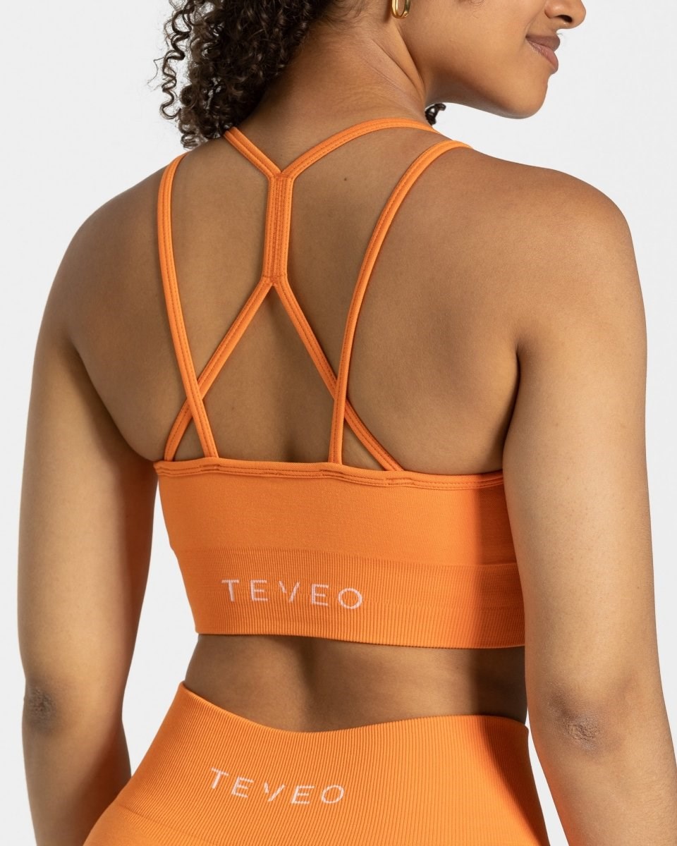 TEVEO Timeless Scrunch Bh Orange | QIRD89053