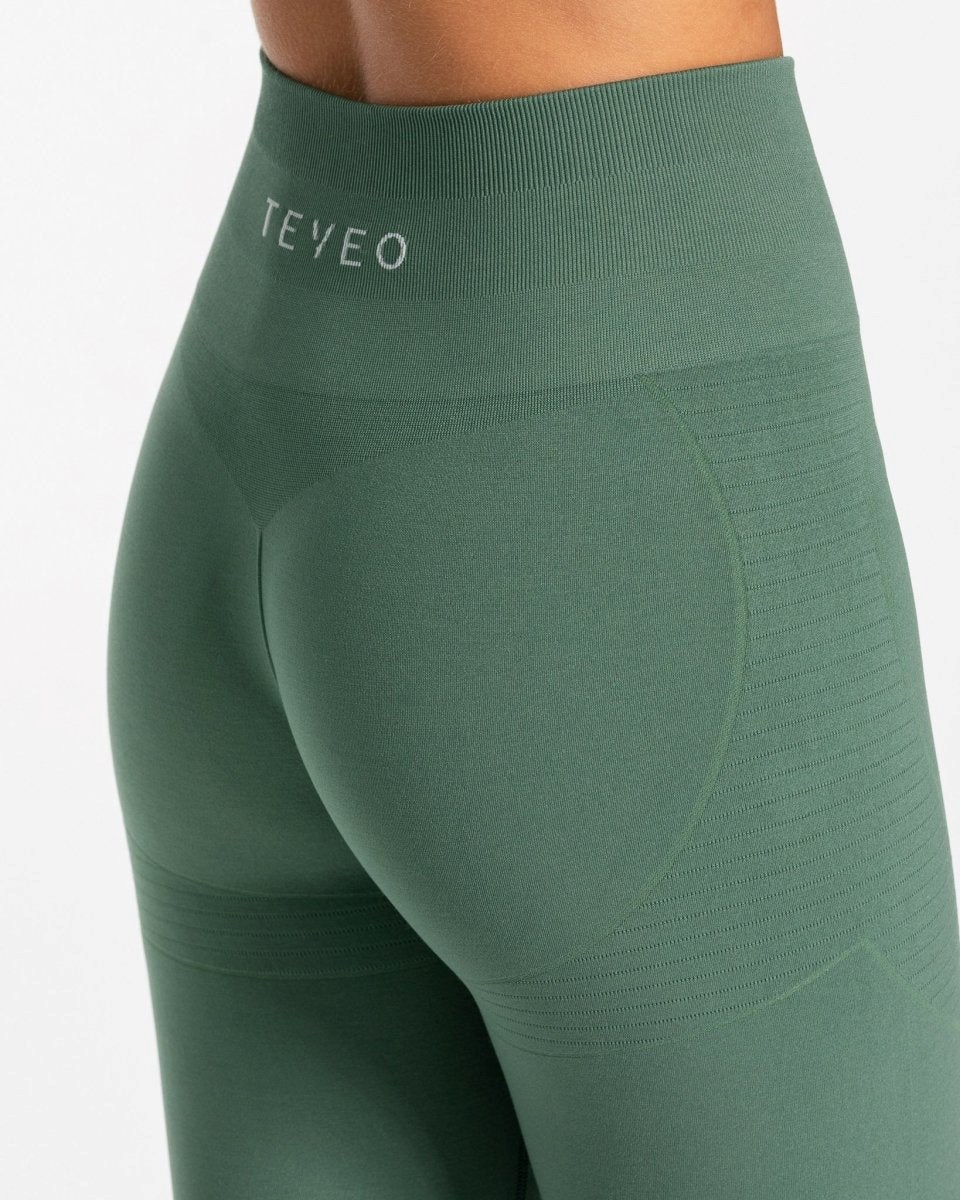 TEVEO True Leggings Dunkelgrün | MPCB82179