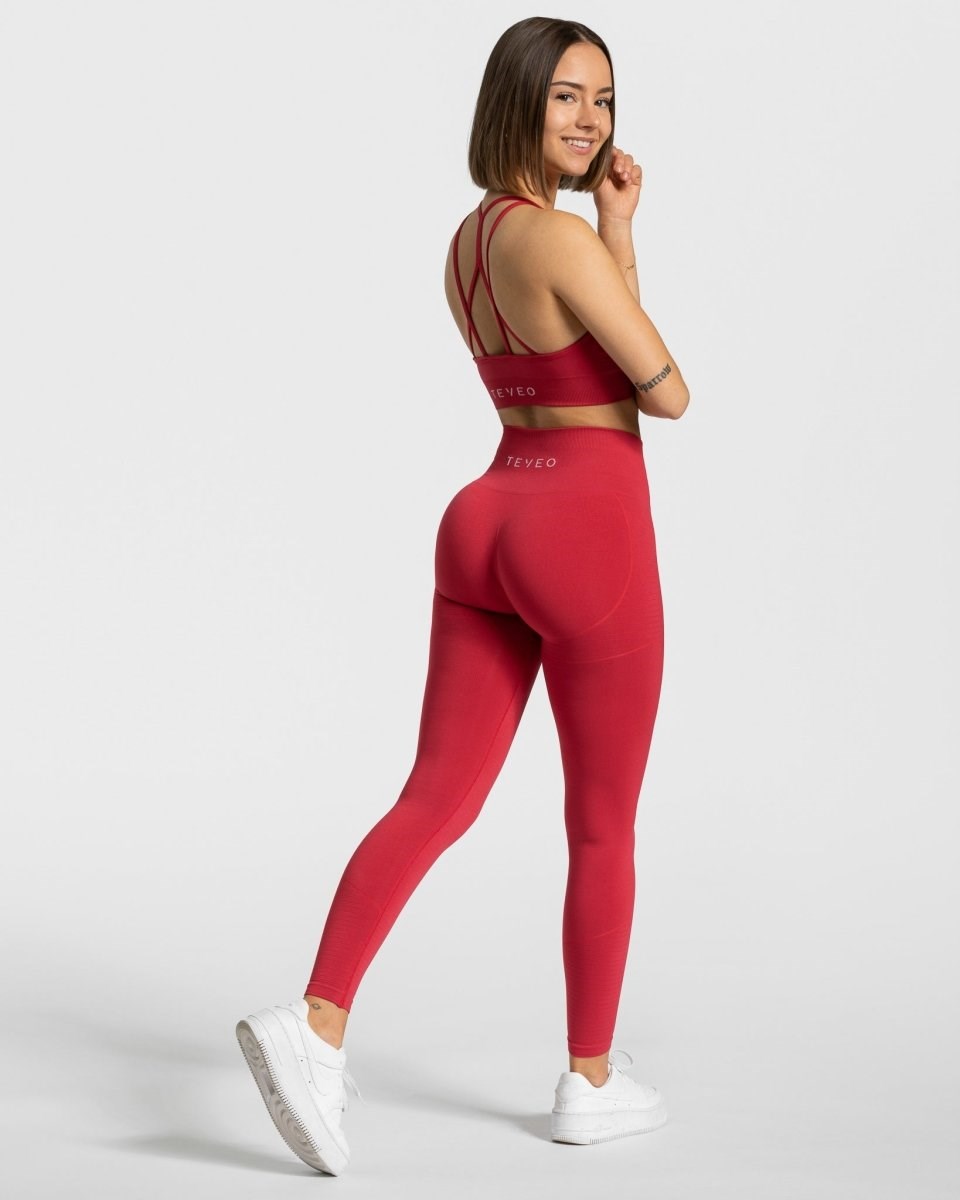 TEVEO True Leggings Rot | PKJB01359