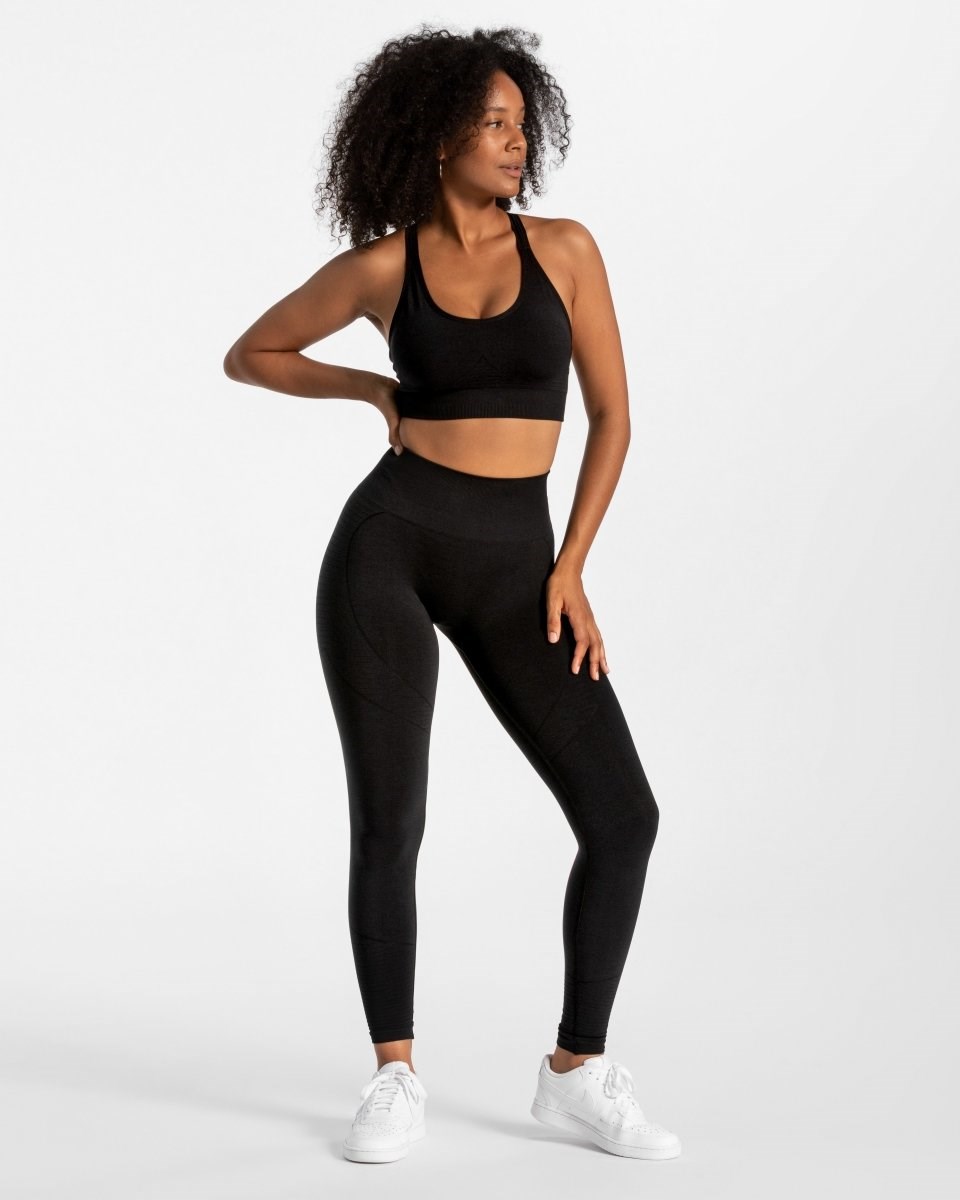 TEVEO True Leggings Schwarz | DNRX98046