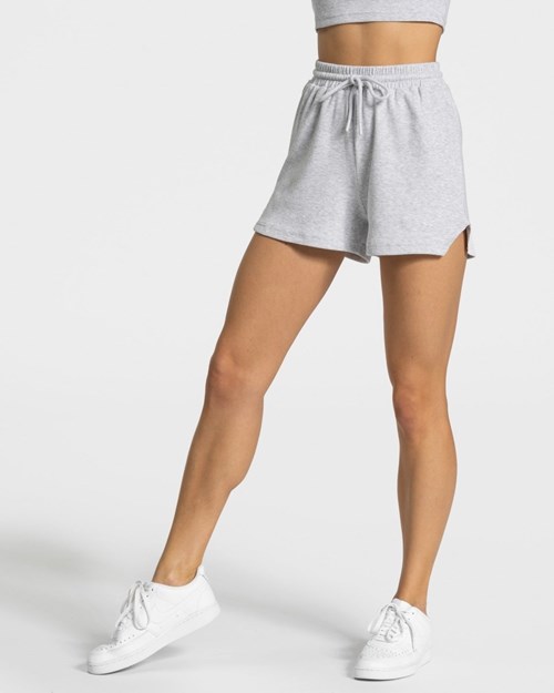 TEVEO Lounge Shorts Hellgrau | ZWUY52149