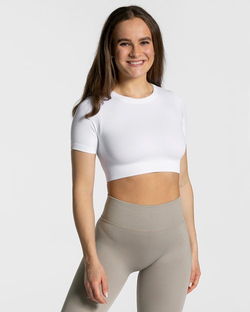 TEVEO Sensation Crop Top Weiß | QCFP18654