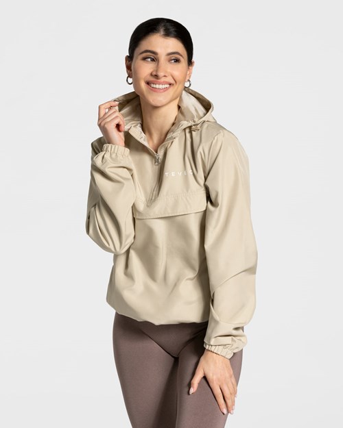 TEVEO Statement Windbreaker Sand | RAFP68479